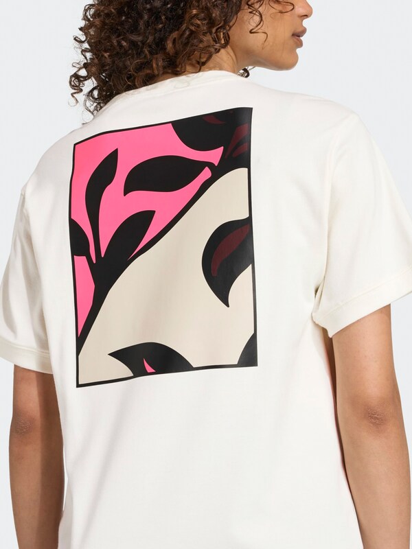 Daniel Hechter Watches ADIDAS PERFORMANCE Functioneel Shirt 'MERCEDES - AMG PETRONAS FORMULA ONE TEAM' In Offwhite