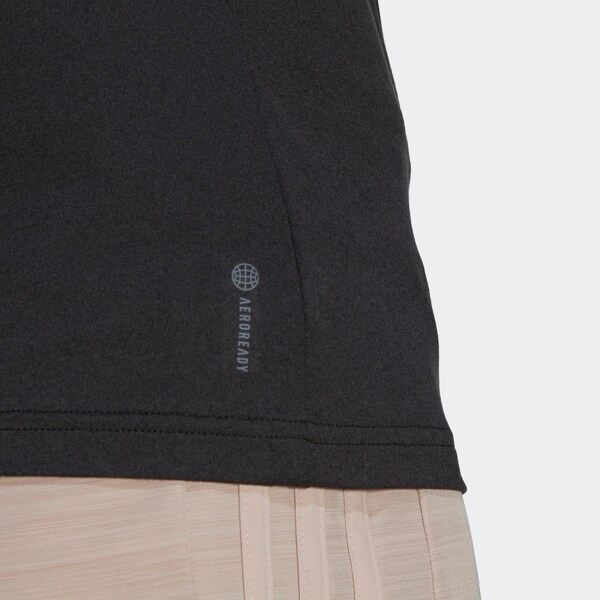 Daniel Hechter Watches ADIDAS PERFORMANCE Functioneel Shirt 'Train Essentials' In Zwart