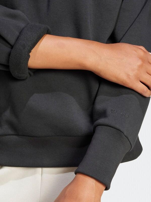 Daniel Hechter Watches ADIDAS SPORTSWEAR Sportief Sweatshirt 'ALL SZN' In Zwart