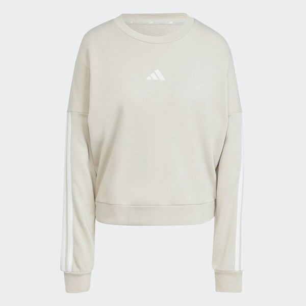daniel hechter watches ADIDAS SPORTSWEAR Sportief sweatshirt 'Essentials' in Lichtbeige