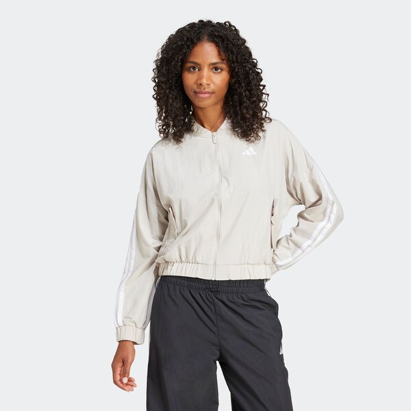 Daniel Hechter Watches ADIDAS SPORTSWEAR Sportjas 'Essentials' In Wit Offwhite