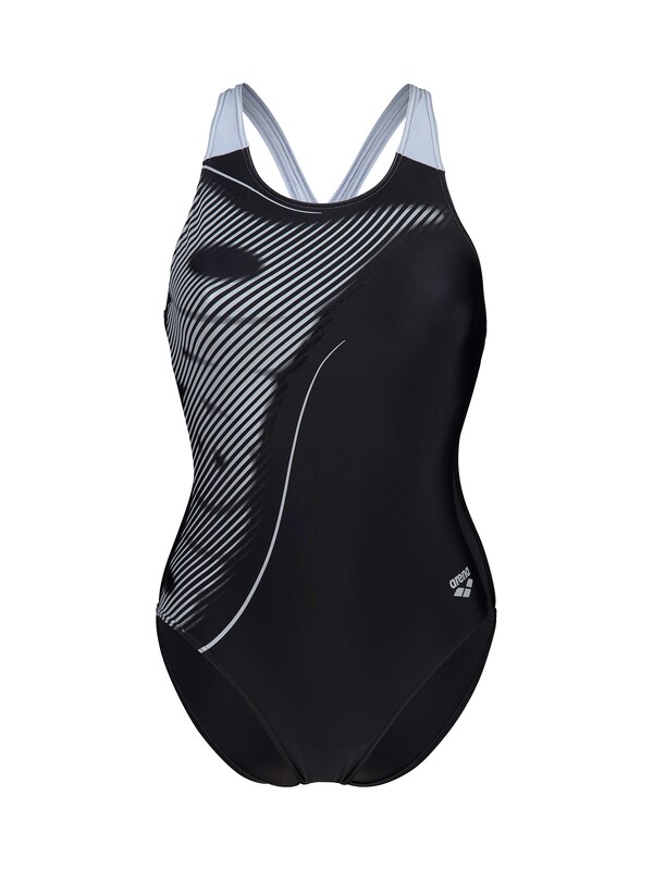 daniel hechter watches ARENA Bustier Sportbadpak 'Glare' in Zwart