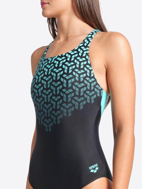 Daniel Hechter Watches ARENA Bustier Sportbadpak 'KIKKO' In Zwart