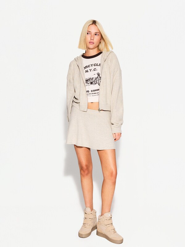 Daniel Hechter Watches Bershka Sweatvest In Poederroze