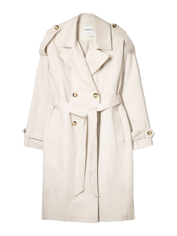 daniel hechter watches Bershka Tussenmantel in Stone Grey