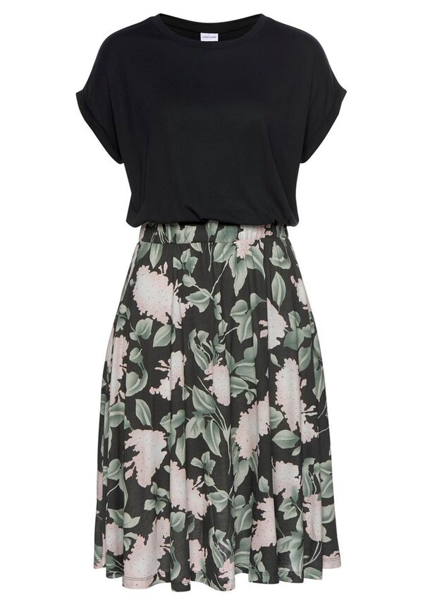 daniel hechter watches BUFFALO Jurk 'BF Kleid Cottage Paperba' in Zwart