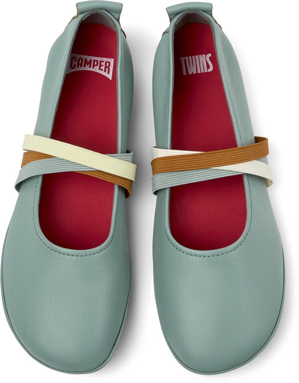 Daniel Hechter Watches CAMPER Ballerina Met Riempjes 'Right Nina' In Mintgroen