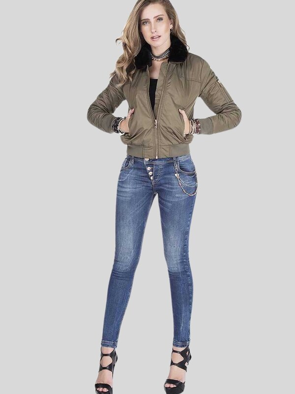 Daniel Hechter Watches CIPO & BAXX Tussenjas In Olijfgroen