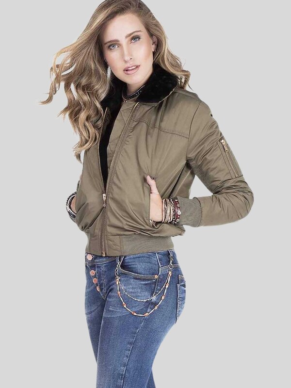 Daniel Hechter Watches CIPO & BAXX Tussenjas In Olijfgroen