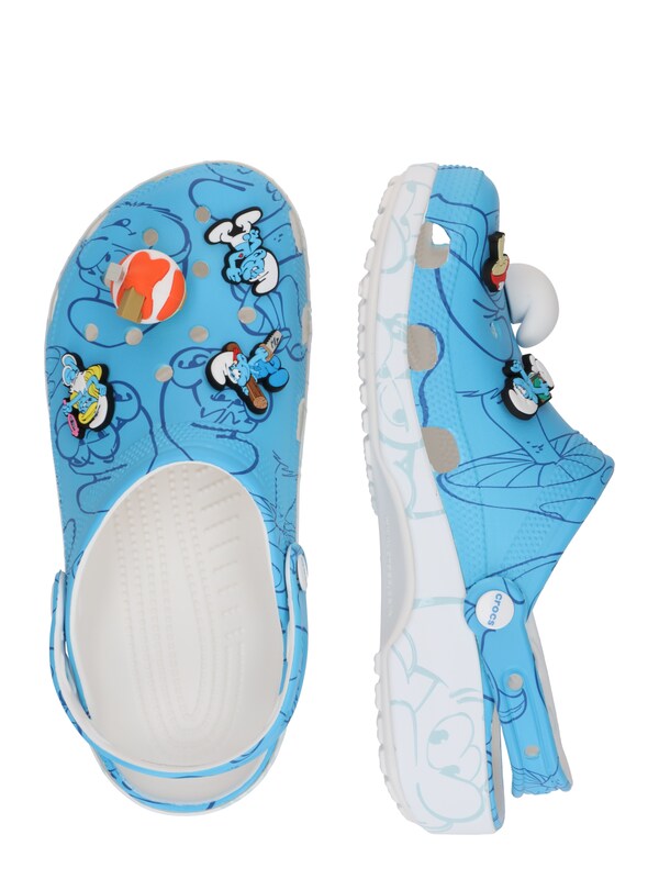 Daniel Hechter Watches Crocs Clogs 'Smurfs Classic' In Blauw Hemelsblauw