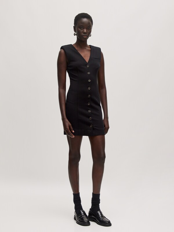 Daniel Hechter Watches EDITED Jurk 'Gioia' In Zwart