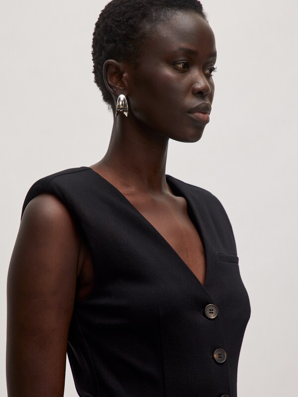 Daniel Hechter Watches EDITED Jurk 'Gioia' In Zwart