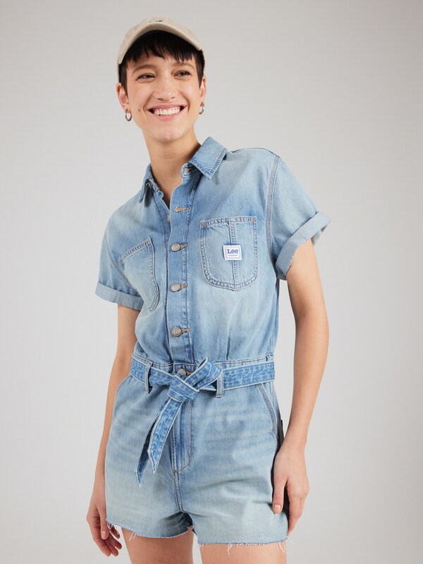 Daniel Hechter Watches Lee Jumpsuit In Lichtblauw