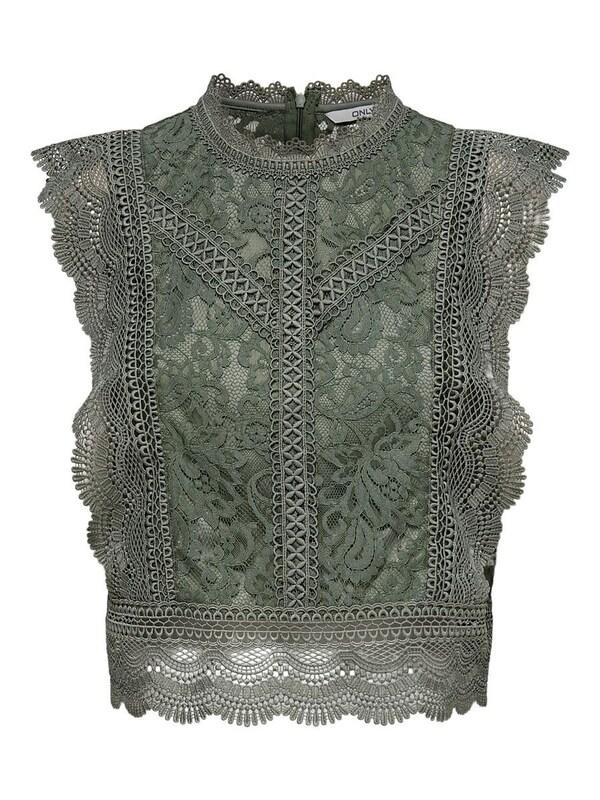 daniel hechter watches ONLY Blouse 'Karo' in Groen