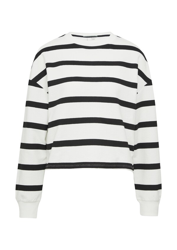 daniel hechter watches QS Sweatshirt in Zwart daniel hechter watches QS Sweatshirt in Zwart