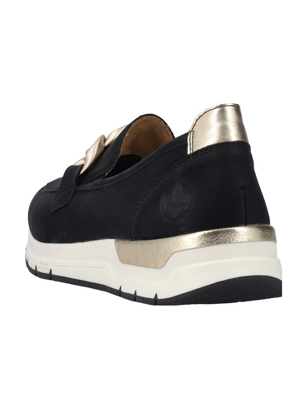 Daniel Hechter Watches Rieker Instappers In Zwart