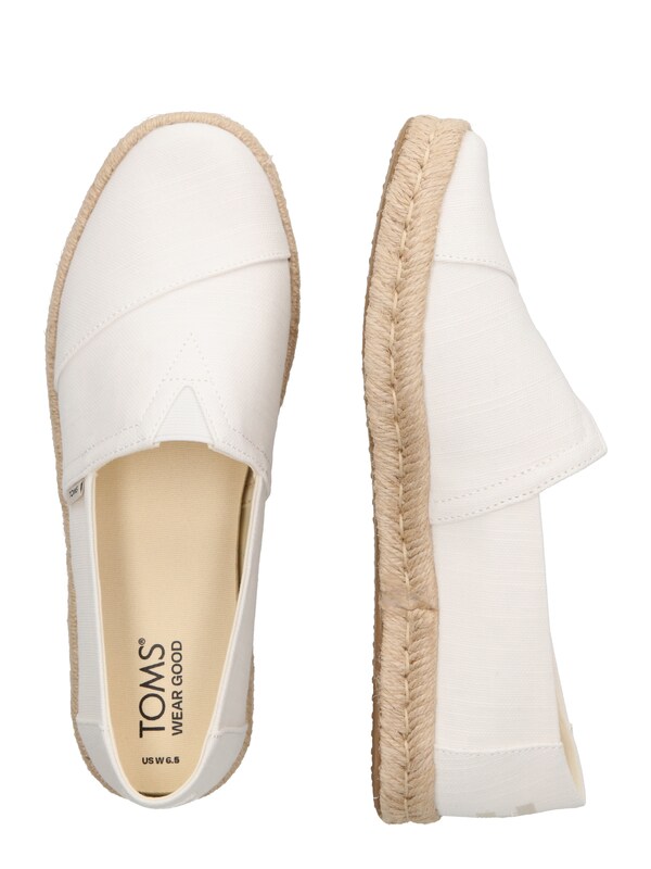 Daniel Hechter Watches TOMS Espadrilles In Wit