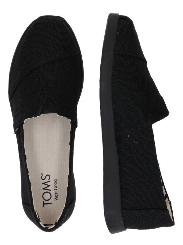 Daniel Hechter Watches TOMS Instappers In Zwart