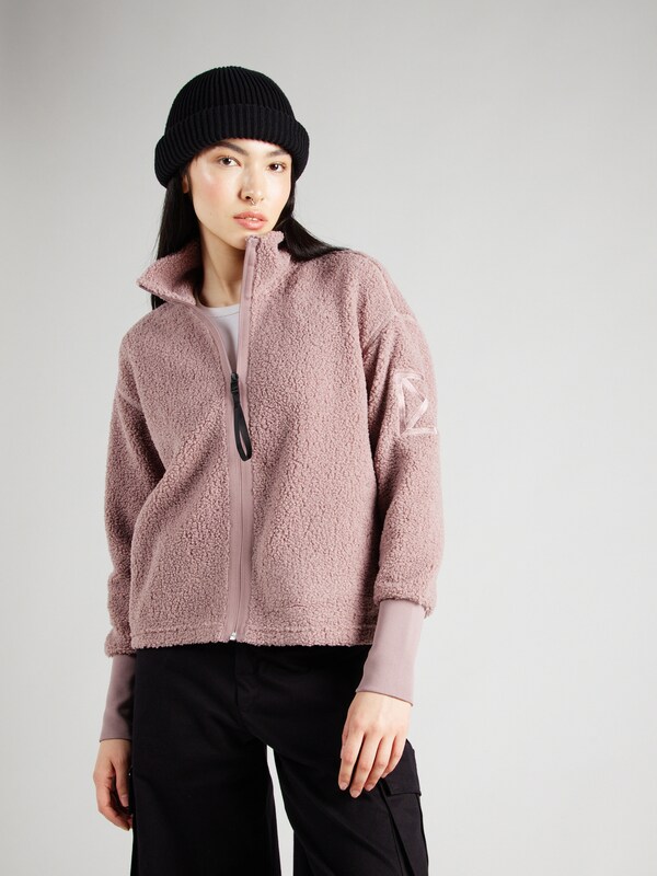 Daniel Hechter Watches Didriksons Functionele Fleece Jas 'ALEXA' In Wijnrood