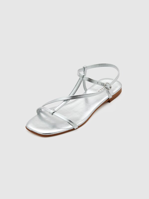 Daniel Hechter Watches EDITED Sandalen Met Riem 'Toyah' In Zilver