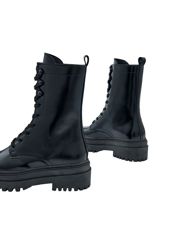 Daniel Hechter Watches EDITED Veterlaarsjes 'Udale' In Zwart