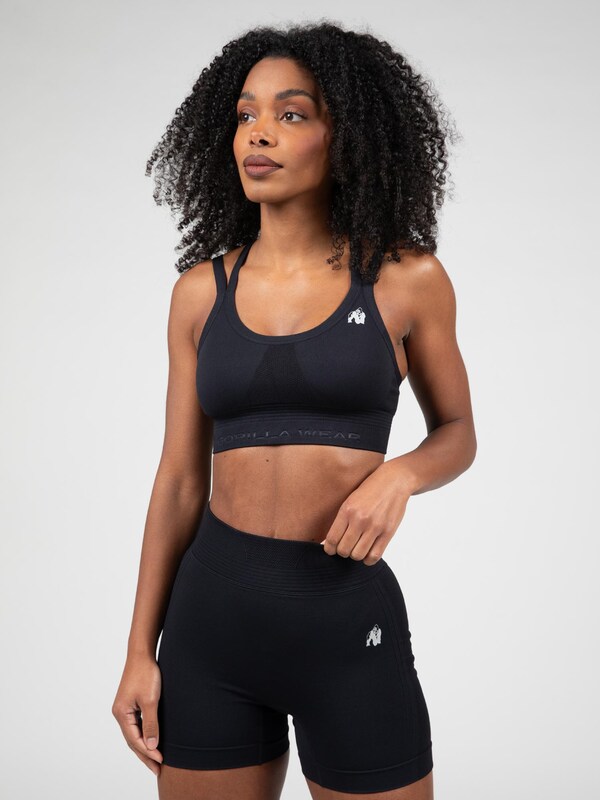 Daniel Hechter Watches Gorilla Wear Bustier Sport Bh 'Whitney' In Zwart