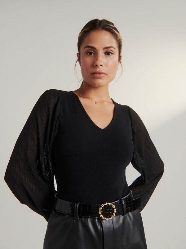 Daniel Hechter Watches Guido Maria Kretschmer Women Shirt Body 'Cassandra' In Zwart