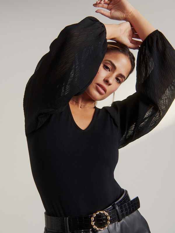 Daniel Hechter Watches Guido Maria Kretschmer Women Shirt Body 'Cassandra' In Zwart