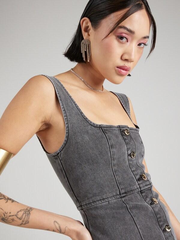 Daniel Hechter Watches Hoermanseder Jurk 'Lani' In Donkergrijs