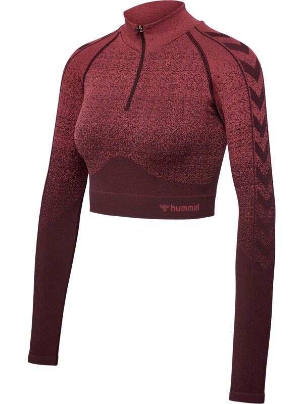 Daniel Hechter Watches Hummel Sportief Sweatshirt In Bloedrood Bourgogne