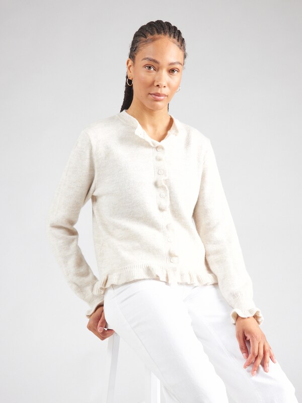 Daniel Hechter Watches JDY Gebreid Vest 'JDYLETTY' In Beige Gemêleerd