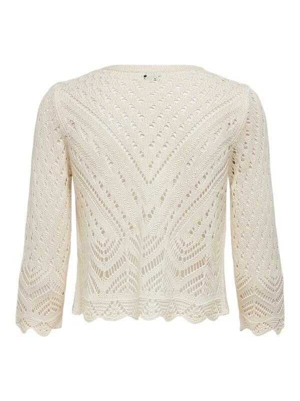 Daniel Hechter Watches JDY Gebreid Vest 'Sun' In Crème