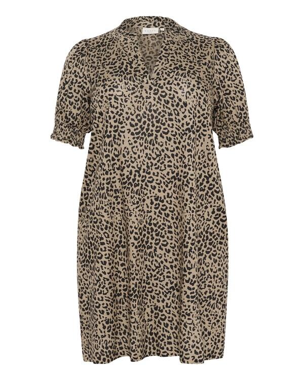 daniel hechter watches KAFFE CURVE Jurk 'KC Beathea' in Champagne