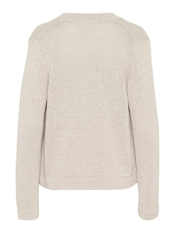 Daniel Hechter Watches Kaffe Gebreid Vest 'KASevita' In Greige