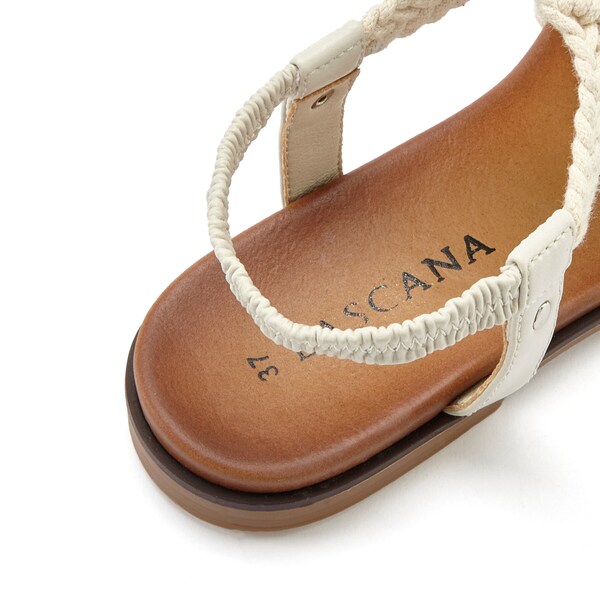 Daniel Hechter Watches LASCANA Sandalen Met Riem In Wolwit