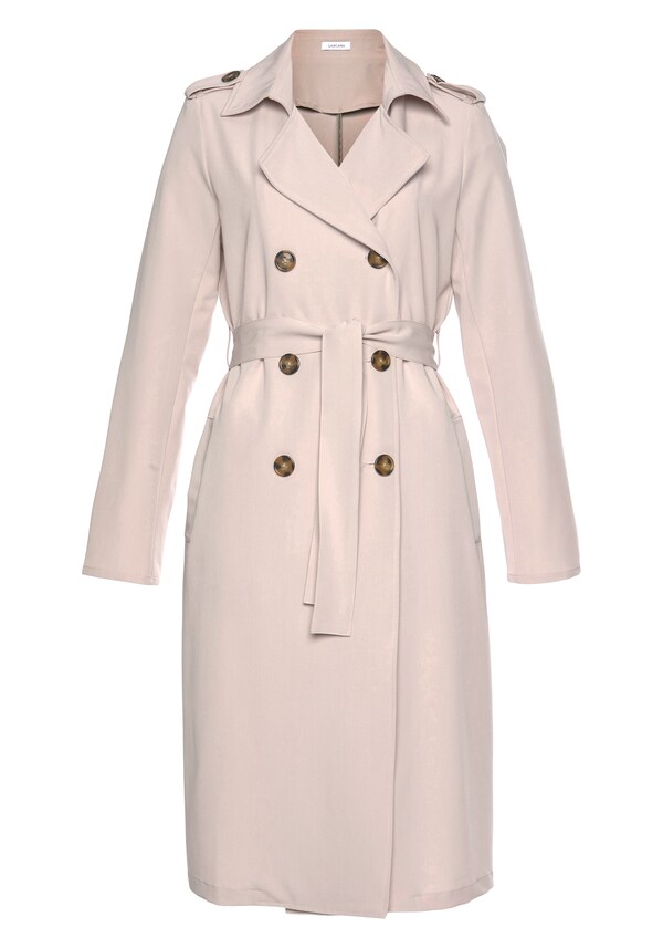 daniel hechter watches LASCANA Tussenmantel in Beige daniel hechter watches LASCANA Tussenmantel in Beige