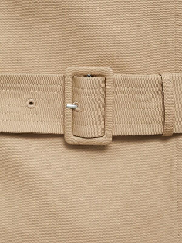 Daniel Hechter Watches MANGO Tussenmantel 'Polana' In Lichtbeige