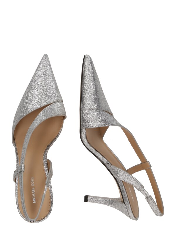 Daniel Hechter Watches MICHAEL Michael Kors Slingpumps 'JAIDA' In Zilver
