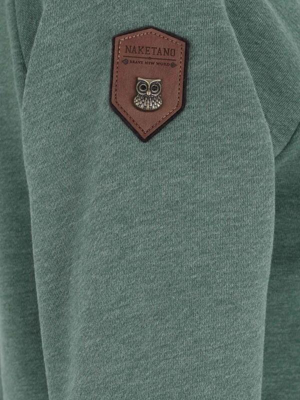 Daniel Hechter Watches Naketano Sweatvest 'Brazzo III' In Jade Groen