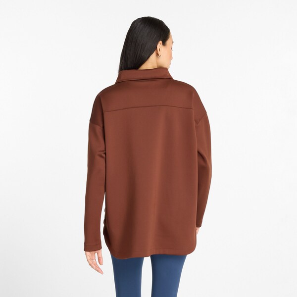 Daniel Hechter Watches New Balance Sportief Sweatshirt In Chocoladebruin