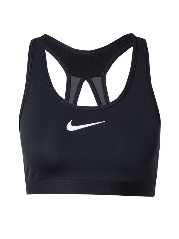 daniel hechter watches NIKE Bustier Sport bh 'SWOOSH' in Zwart