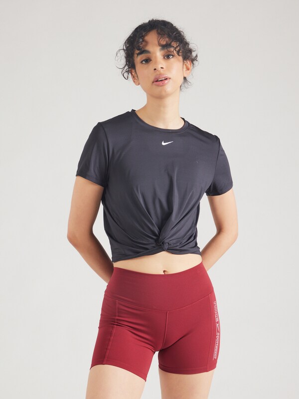 Daniel Hechter Watches NIKE Functioneel Shirt 'ONE CLSC' In Zwart