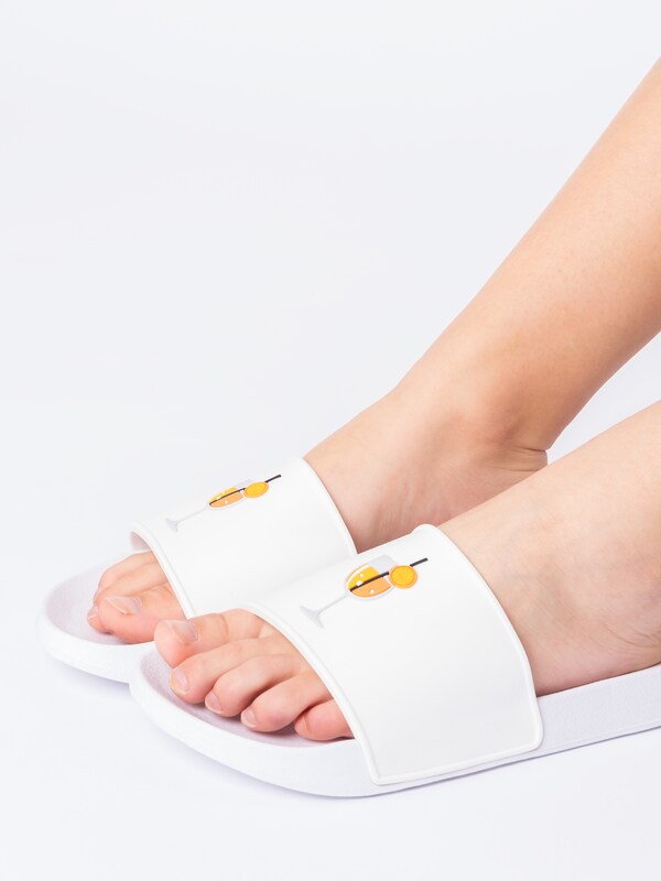 Daniel Hechter Watches Occulto Muiltjes 'Sprizz Lou' In Oranje Mandarijn Wit