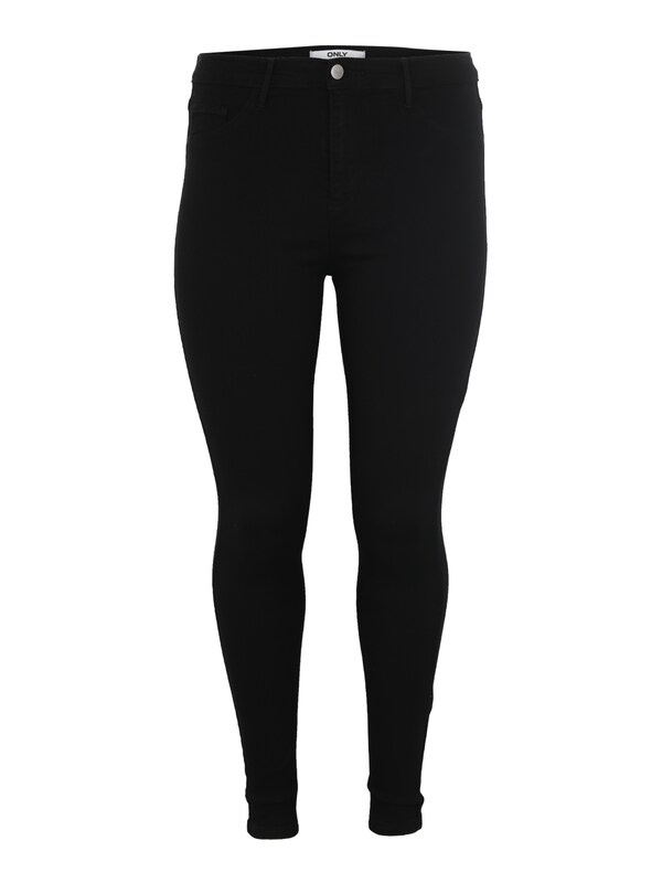 daniel hechter watches ONLY Carmakoma Slimfit Jeans 'Storm' in Black Denim