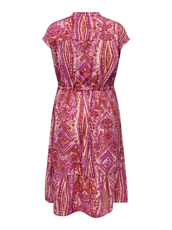 Daniel Hechter Watches ONLY Carmakoma Zomerjurk 'NOVA' In Roze