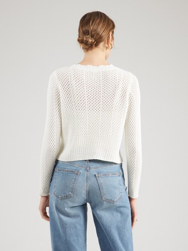 Daniel Hechter Watches ONLY Gebreid Vest 'ONLRoselia' In Wit