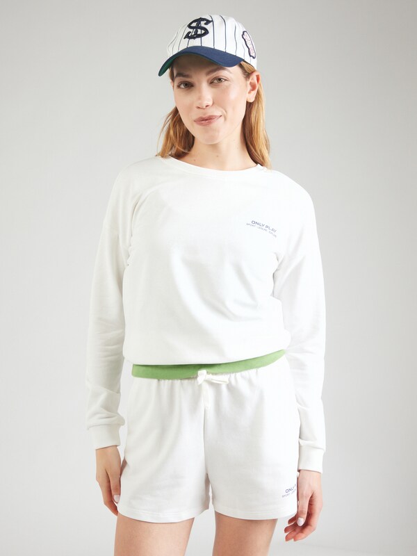 Daniel Hechter Watches ONLY PLAY Sportief Sweatshirt 'ONPMAE' In Wit