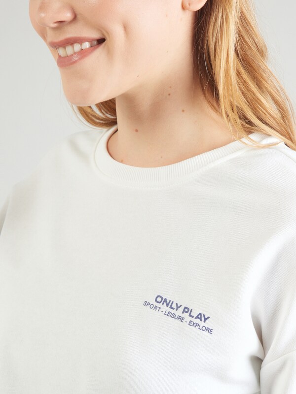 Daniel Hechter Watches ONLY PLAY Sportief Sweatshirt 'ONPMAE' In Wit