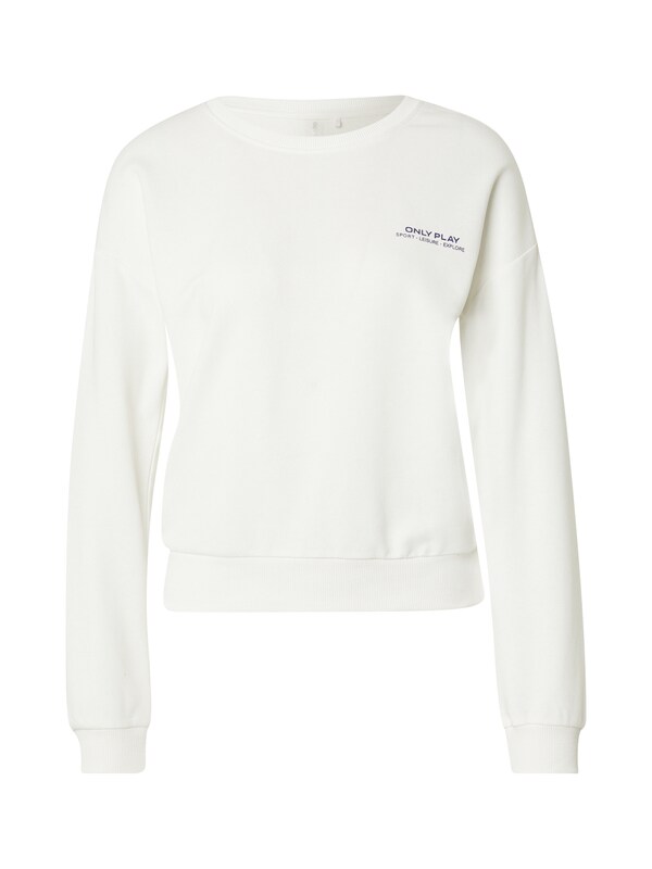 daniel hechter watches ONLY PLAY Sportief sweatshirt 'ONPMAE' in Wit