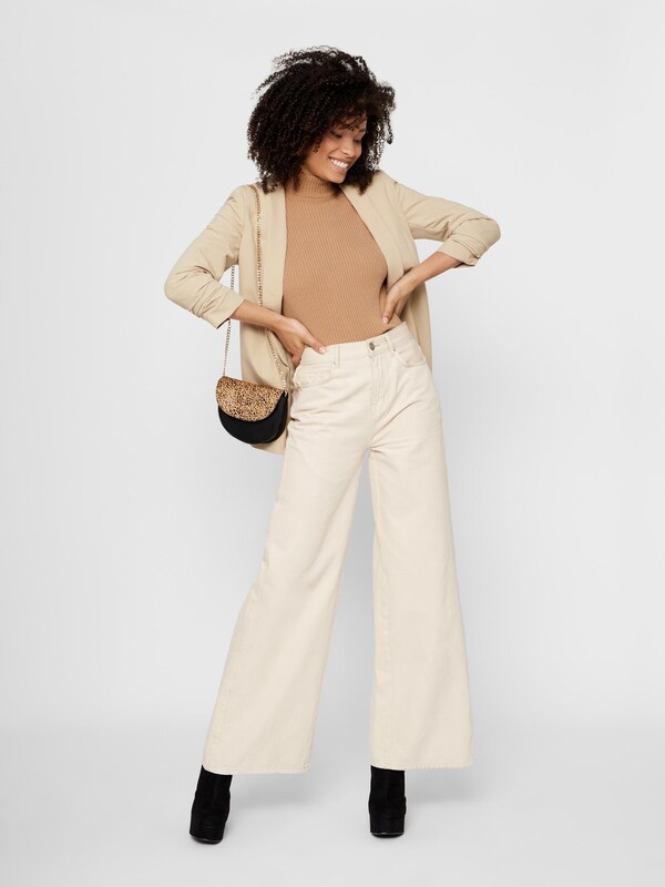 Daniel Hechter Watches PIECES Blazers 'PCBOSELLA' In Ecru